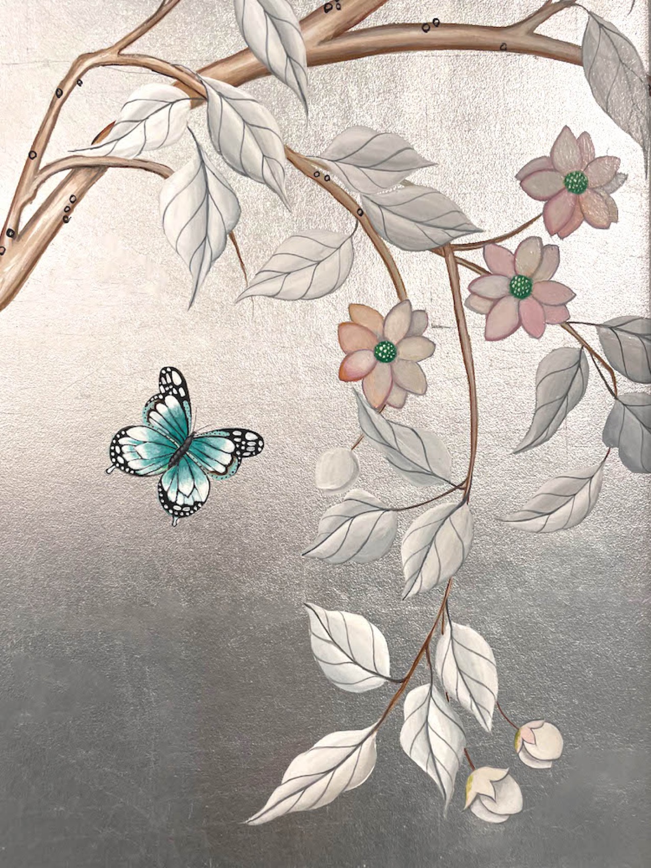 Chinoiserie — hand-painted by Kim Delaney, Delaney Fine Finishes