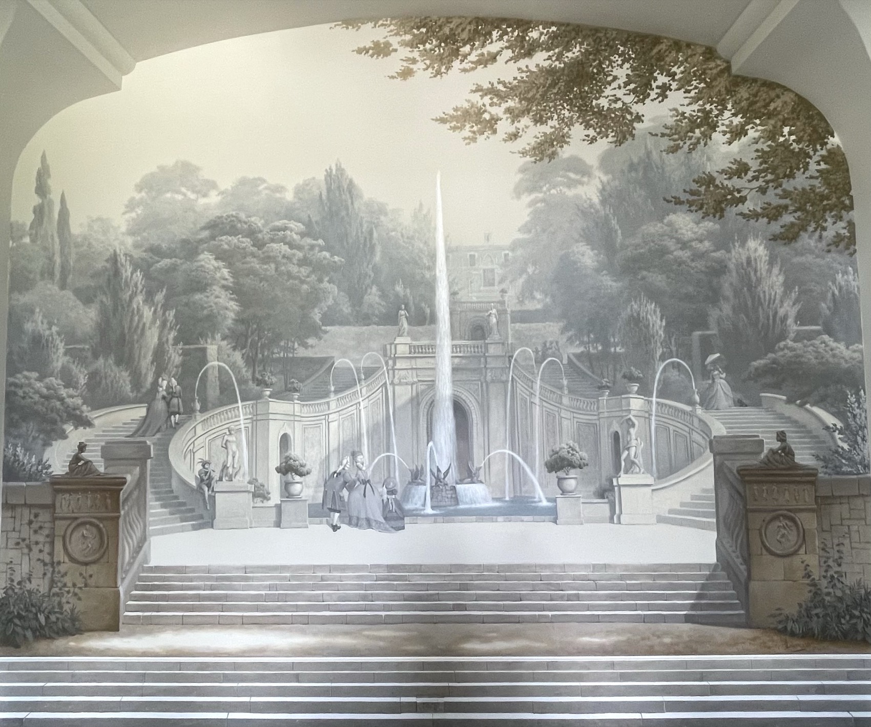Grisaille Dining Room — grisaille by Kim Delaney, Delaney Fine Finishes