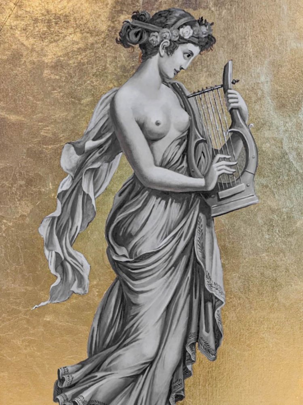 Grisaille Figures — grisaille by Kim Delaney, Delaney Fine Finishes